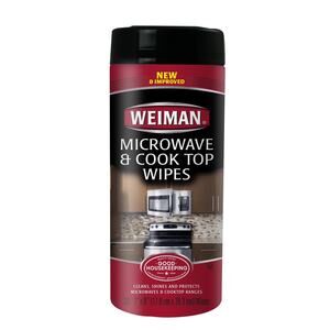 NWT Weiman Microwave & Cook Top Wipes - 30 Count (Pack of 4)